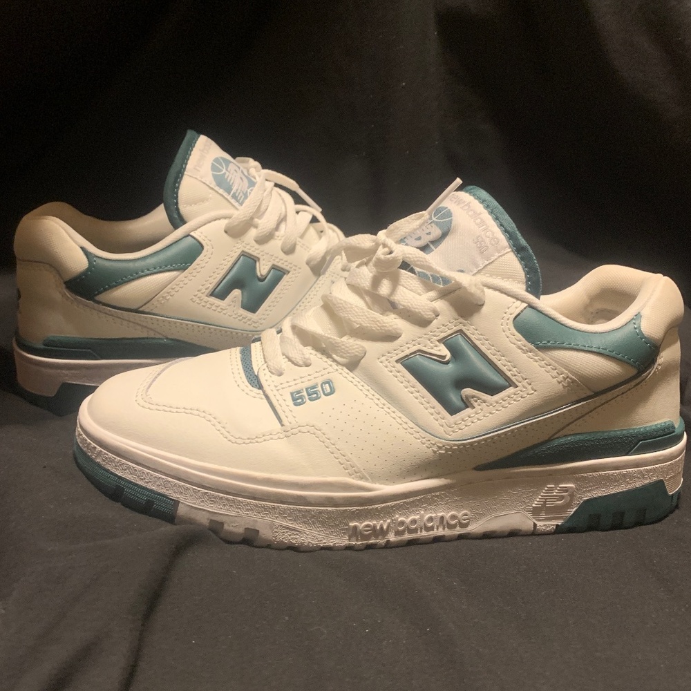 New Balance 550 
Women’s Size 10 / Men’s Size 8.5